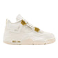 Air Jordan 4 Sail Metallic Gold (W) Streetwearart