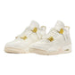 Air Jordan 4 Sail Metallic Gold (W) Streetwearart