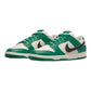 Nike Dunk Low Lottery Malachite Streetwearart