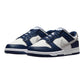 Nike Dunk Low Summit White Midnight Navy Streetwearart