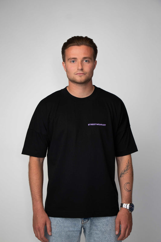 Streetwearart - Purple Face Tee Streetwearart