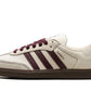 adidas Samba OG Wonder White Maroon (W)